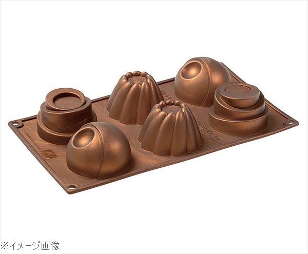 ●バターや油は初回使用時のみ。その後は一切必要なくバターや油を使用しなくても生地が型に付きにくくなります。複雑な型が驚くほど簡単に取れます。●1個当たり容量:約100ml※メーカー希望小売価格はメーカーカタログに基づいて掲載しています。(カタログ表示価格は消費税が含まれていません)外寸(mm)300×175×H47