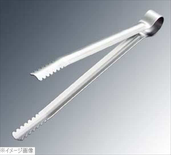 エコクリーン 18-0（ステンレス） 厚口 炭バサミ 19．5cm