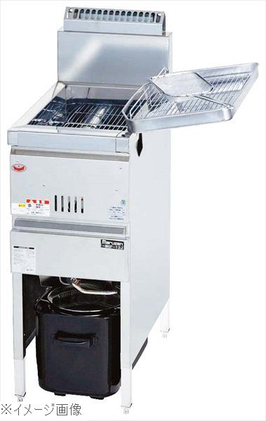 マルゼン ガスフライヤー 一槽式 MGF－23K LP