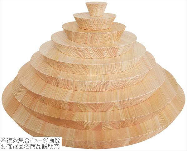 ヒノキ ラウンドプレート ホロウタイプ 150