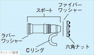 キャンブロ スポートセット用 ラバーワッシャー12304（12307）