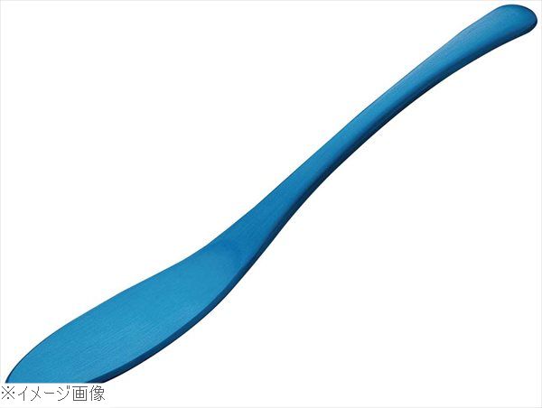 アルミ フラットスプーン アルマイトブルー加工（1個箱）