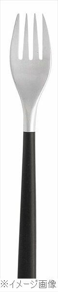 柳宗理 ＃2250 黒柄カトラリー デザートフォーク 4本刃（12150601－0151）