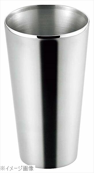 18-8（ステンレス） サス2重ストレートカップ 250ml SCW－14