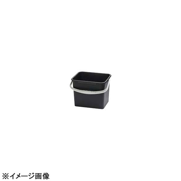 PP角型バケツWP-150-0(黒)