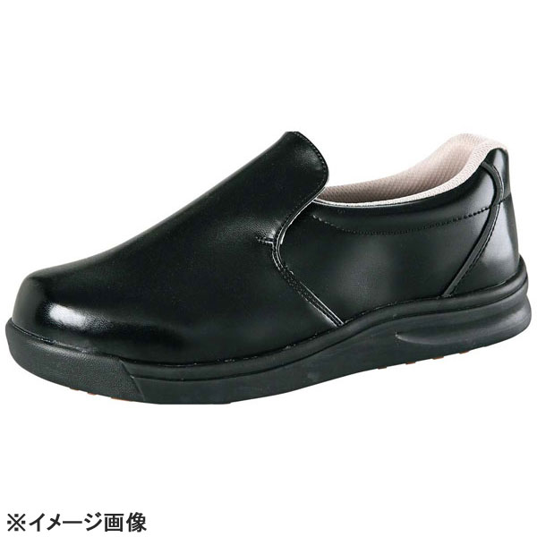 ノサックス厨房靴グリップキング先芯入黒GKS-B23.5cm