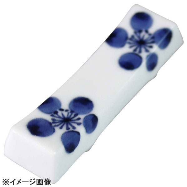 梅長角箸置B20-15