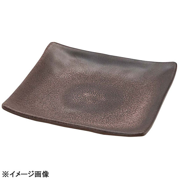 メラミン食器紅かすみ150ひねり角皿ML1-30-8