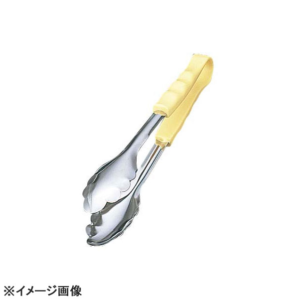 Rakuten - PP柄万能トングミニイエロー抗菌18-8220mm