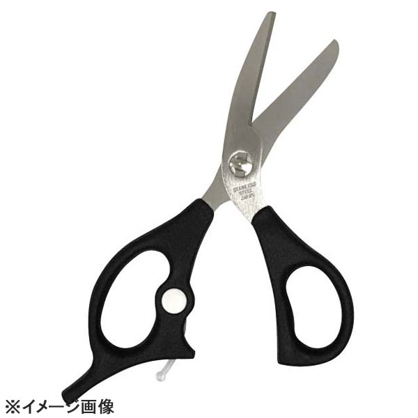 携帯用お食事ハサミ肉切り!!SUM-1400黒