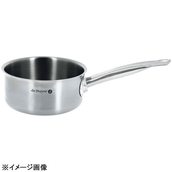 デバイヤーイノックス三重底深型片手鍋(蓋無)3501-28