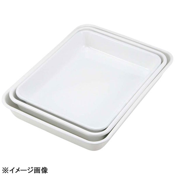 搪瓷 - ホーロー角バットキャビネット判ホワイトVA-24W