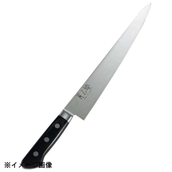 角三郎 ハイカーボン10A ツバ付パッカー柄 筋引 27cm