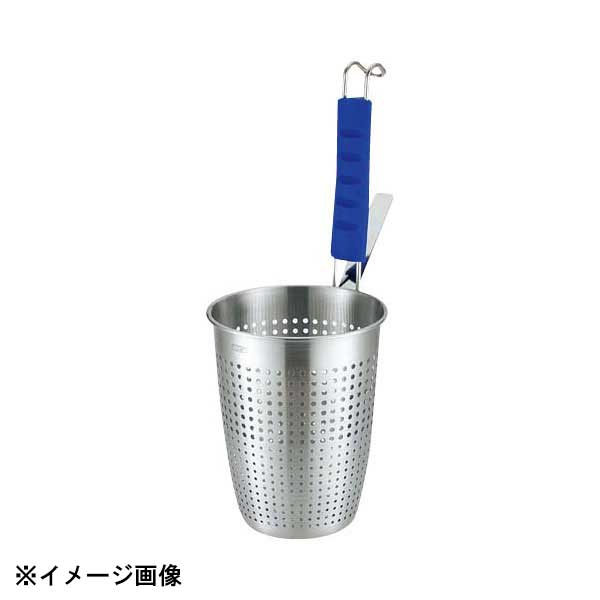 Other - UK 18-8 シリコン柄 カラーハンドルてぼ L ブルー