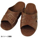 紳士シャワーサンダル 前あき チョコ T-FTG-1 L