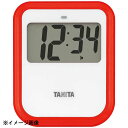 タニタ 非接触タイマー 洗えるタイプ TD-424 RD レッド