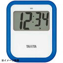 タニタ 非接触タイマー 洗えるタイプ TD-424 BL ブルー(3)