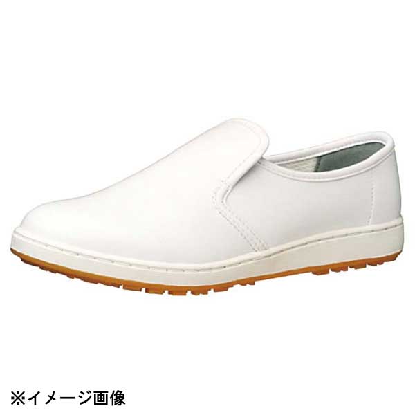 ミドリ安全 スニーカー ハイグリップ H-100C 白 25.5cm