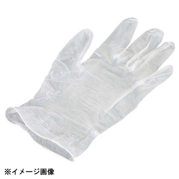 ビニール手袋 介護用スーパータッチ粉付(100枚入)L