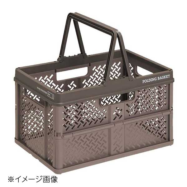 プロフィックス 折りたたみバスケット ハンドル付 L グレー