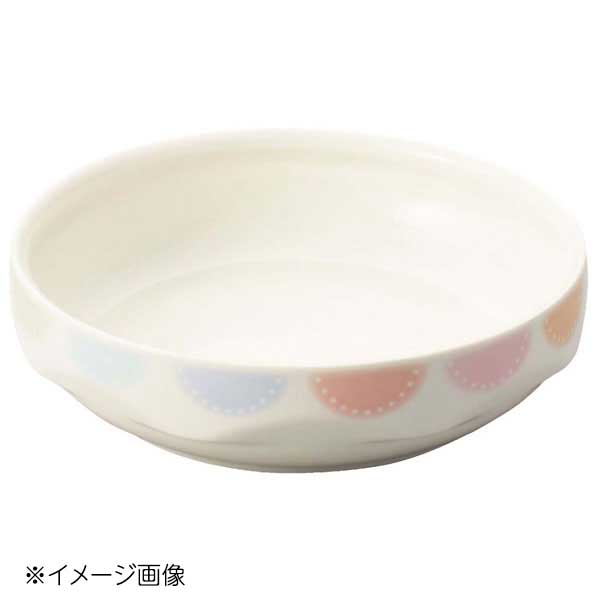 すくいやすいお皿 深皿 マカロン YS-75MACA