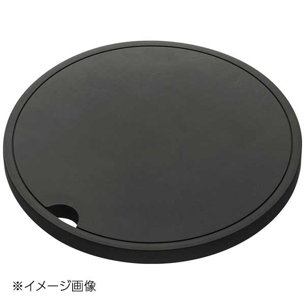 シリコン鍋敷き タワー 丸型 ブラック 2955