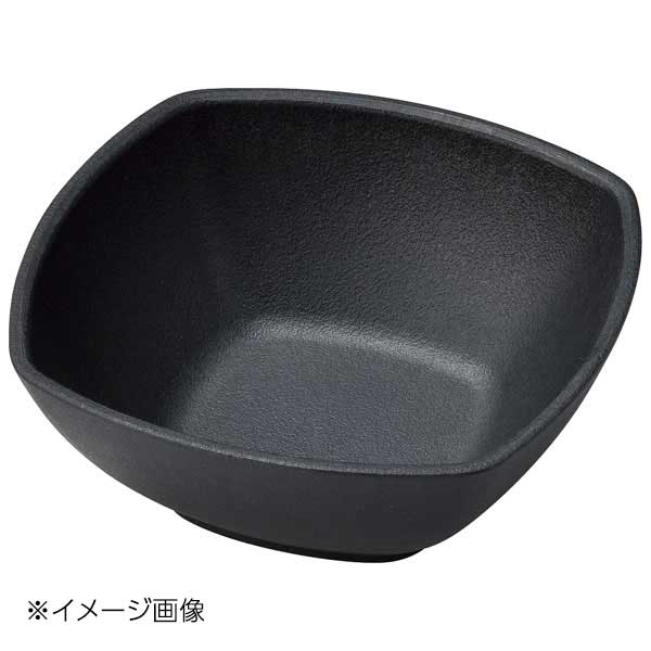 耐熱角深皿 中 黒 11.2×11.2×H4.5mm M11-644