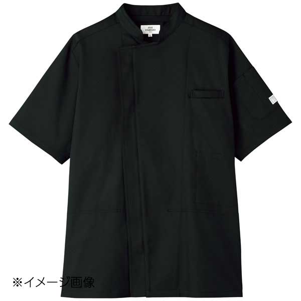 空調服コックコート KC-8717 半袖 LL C-10 ブラック