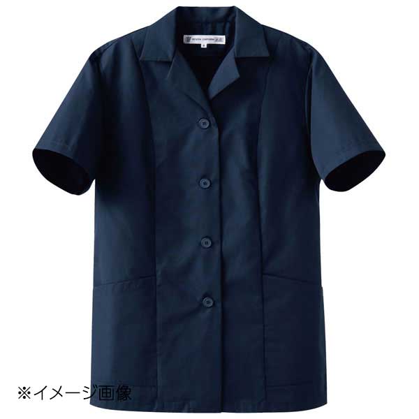 女性用コート(調理服)AA337-1 9号 ネイビー