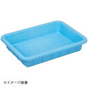 アシスト 抗菌角ざる 浅3型 ブルー