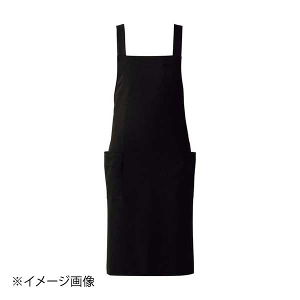 胸当エプロン CT2294-9 ブラック M