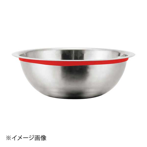 EBM 18-8 シリコンカラーバンドボール 24cm レッド