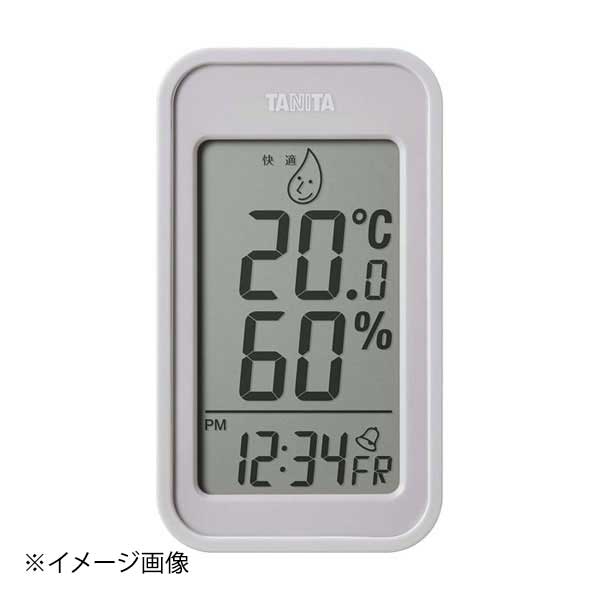 タニタ デジタル温湿度計 TT-589(GY)ウォームグレー