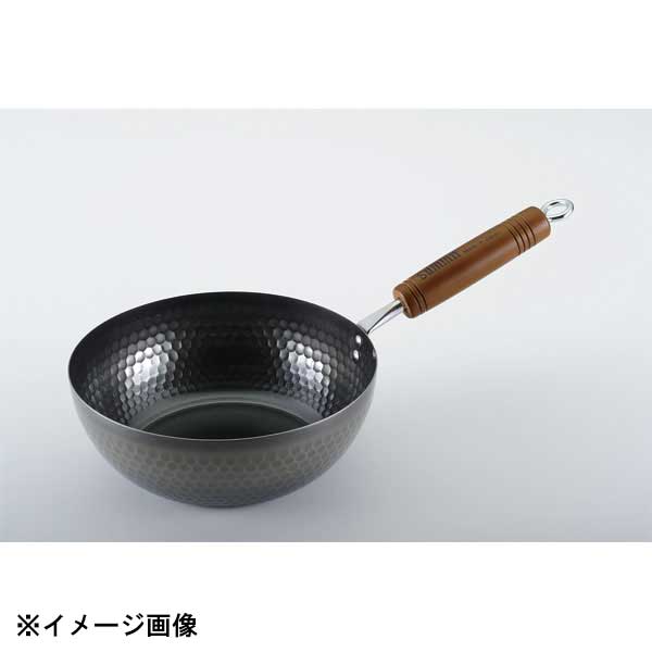サミット工業 鉄槌目北京鍋 20cm 001325