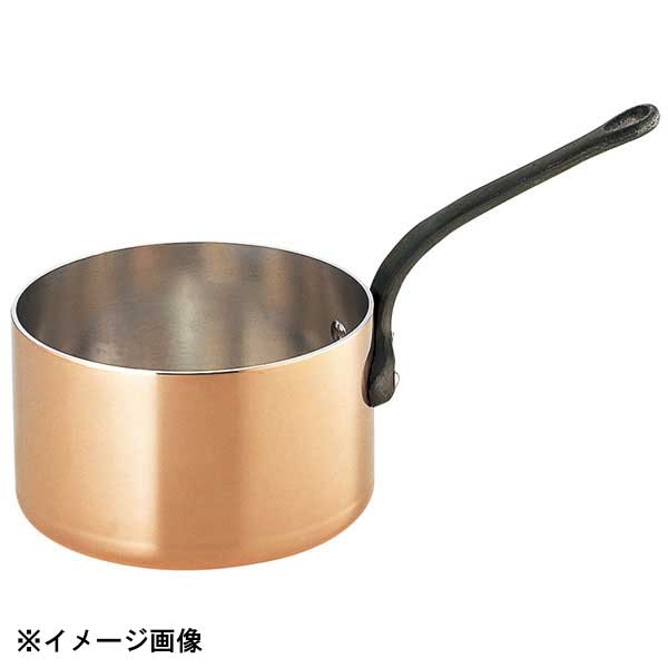 Small Pans - 和田助製作所 銅極厚深型片手鍋 鉄柄 21cm 009005