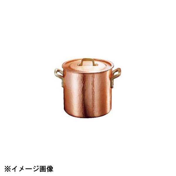 新光金属 新鎚器銅器 深型両手鍋 20cm SN-2 009100