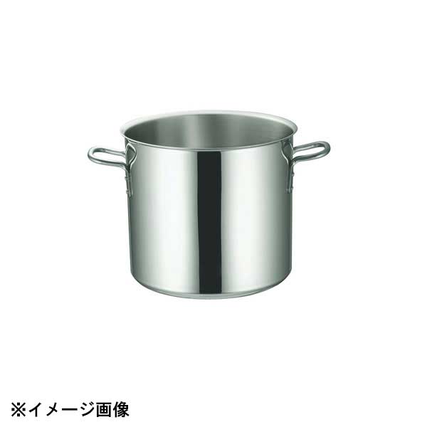 本間製作所 IHマエストロ 3層鋼クラッド寸胴鍋 42cm(50.5L) 本体 012276