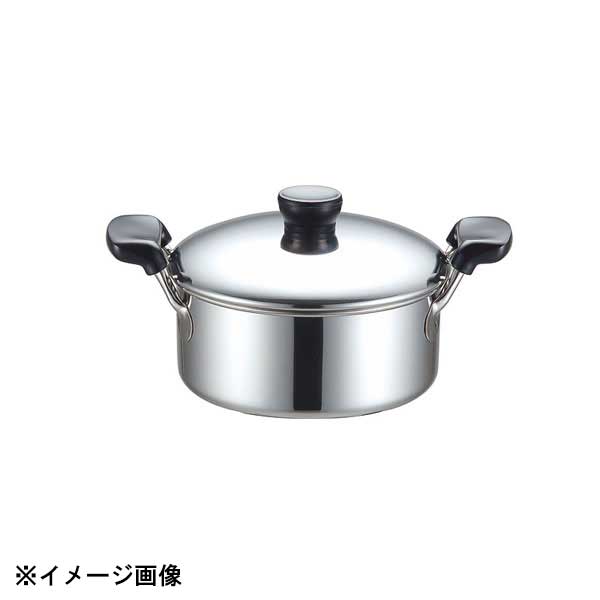 本間製作所 KO 18-0ソースポット 24cm 014061