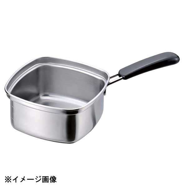 Ih Incompatible - 下村企販 四角いラーメン鍋 15cm 014305