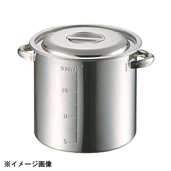 赤川器物製作所 AG モリブデン目盛付寸胴鍋 42cm(58.0L) 015182