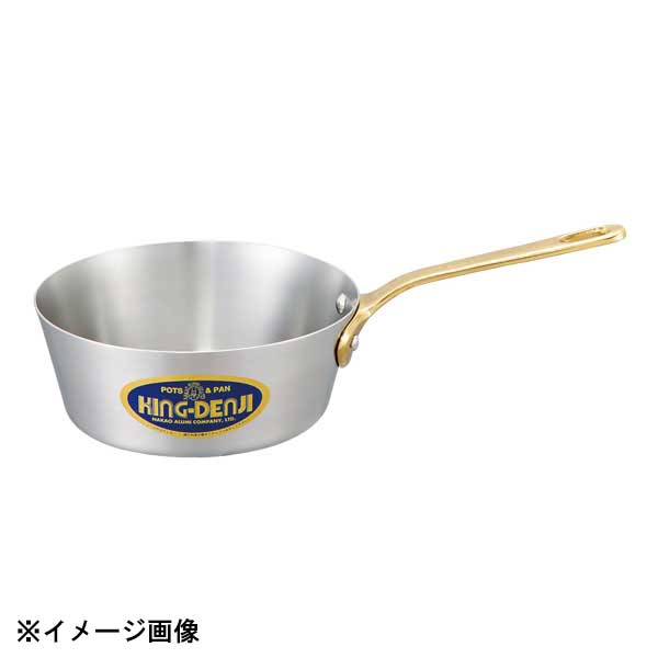 Ih Incompatible - 中尾アルミ製作所 キングデンジ テーパー付ソテーパン 18cm(1.4L) 350038