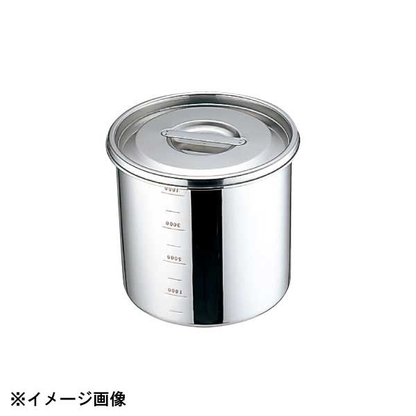 三宝産業 UK 18-8 丸 深型キッチンポット 13cm(1.7L)手無 015133
