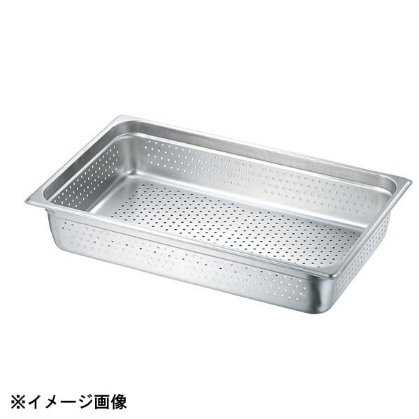 本間製作所 KO 18-8 ホテルパン2 穴明 1/2×65 032110