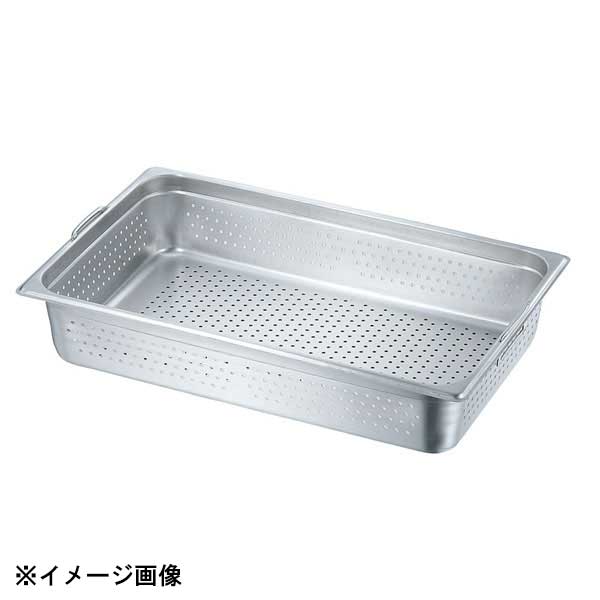 Trays - 本間製作所 KO 18-8 ホテルパン2フック付 穴明 1/1×65 032231