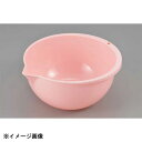 エンテック MS-106 片口ボール(大) ピンク抗菌 PP 035363
