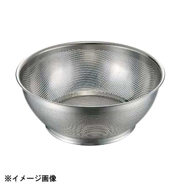 三宝産業 UK 18-8パンチング浅型ザル 65cm 037180