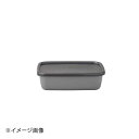 野田琺瑯 GRF-L +Gray レクタングル深型L シール蓋付