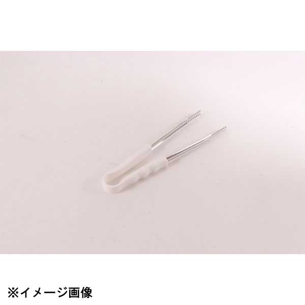 大泉合成 カラー給食トングPP柄 ホワイト 083086