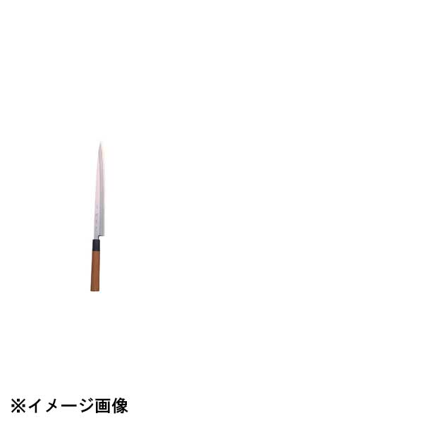 安来白鋼を使用し、本霞研を施した和包丁です。熟練された技術を持つ人にオススメ！●サイズ　刃渡：300mm●材質：白鋼・本霞研・水牛柄●生産地：日本