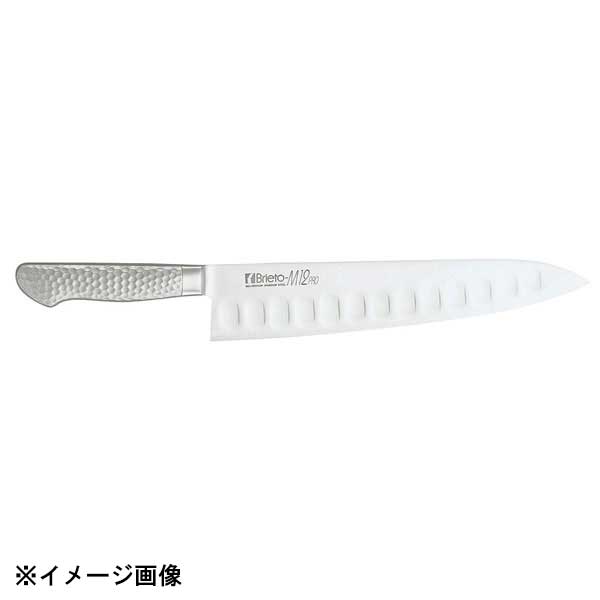 プロの理想の切れ味と使いやすさを追求した造り。デポット加工（M12）デポット加工により食材と刃の接触面積が減り、食材への抵抗が少なくなり切れ味がよくなります。■サブゼロ処理1050℃で焼を入れ後に、?73℃以下に冷却する特別な処理により高い硬度と靭性を与え、切れ味を一段と高めてあります。●サイズ　刃渡：330mm●材質：モリブデン・バナジウム鋼割込●生産地：燕三条